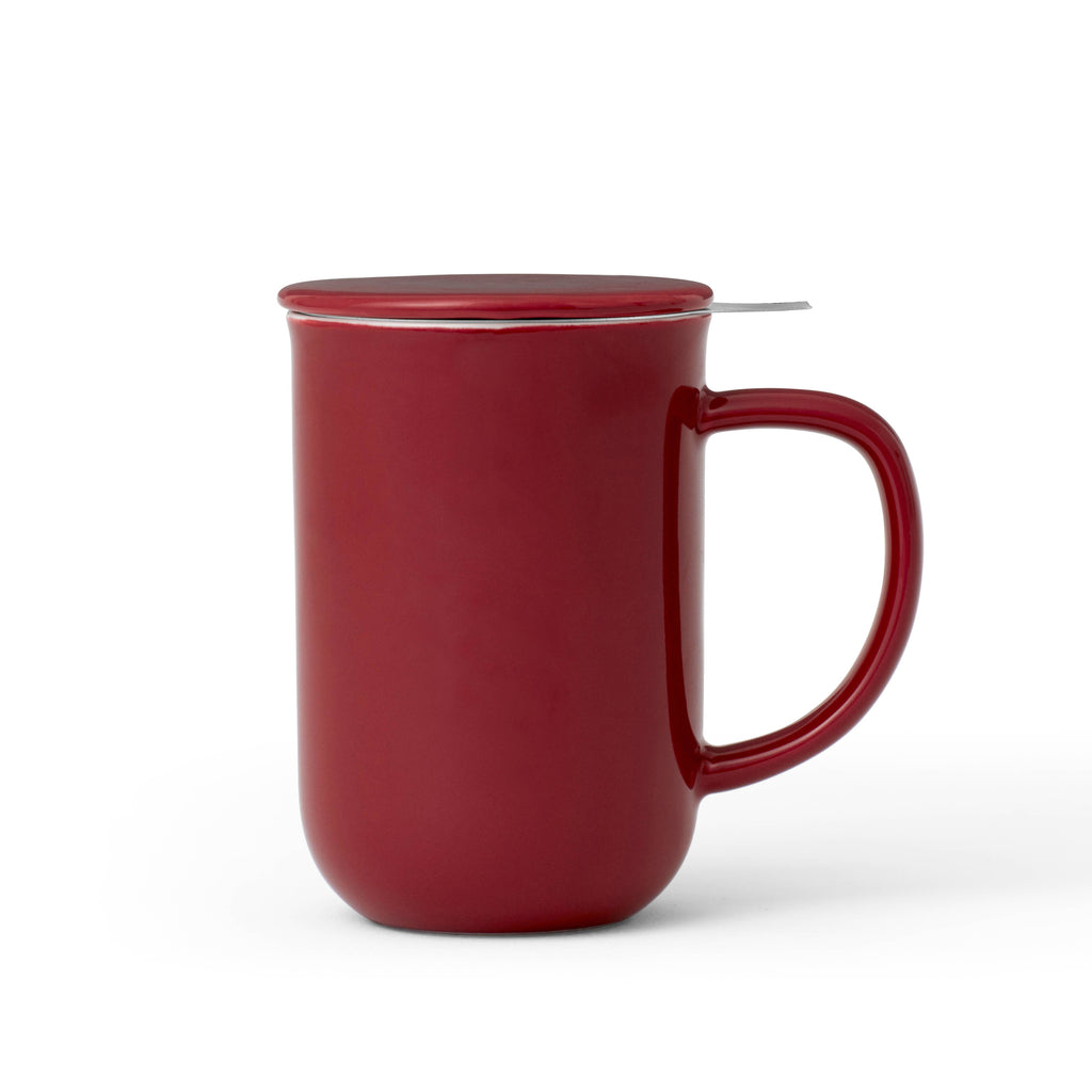 Loose Leaf Tea Infuser Porcelain Mug, 17oz, Minima™
