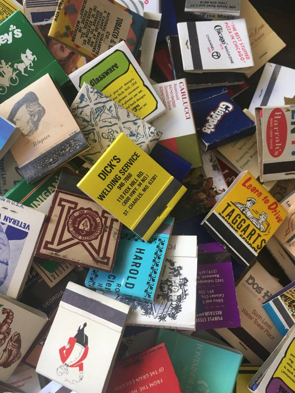 VINTAGE MATCHBOOKS ** GENUINE VINTAGE