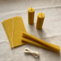 Beeswax Candle Making Kit – 15 Sheets (8×4) with Cotton Wick
