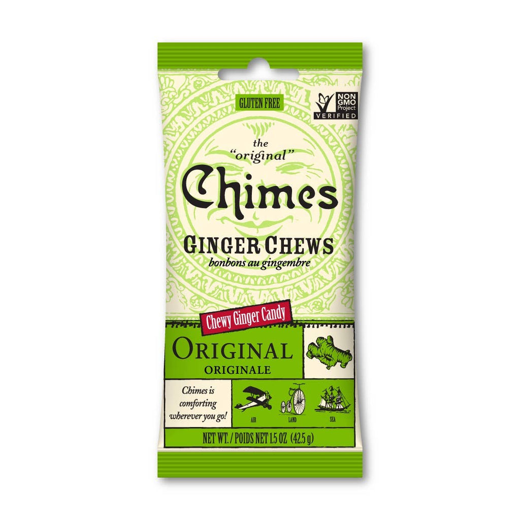 Chimes Original Ginger Chews Candy - 1.5 oz Bag