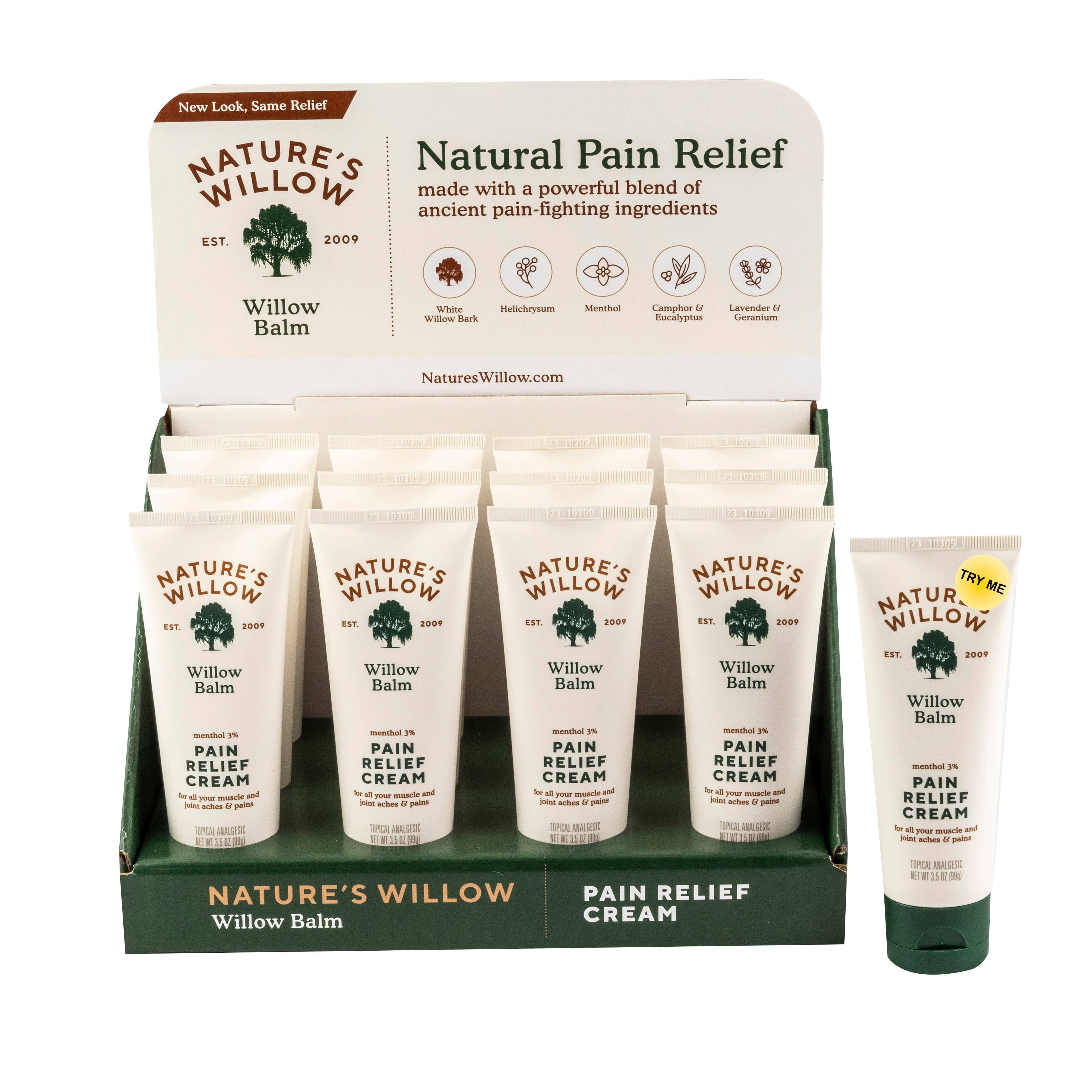 #🌞1 Summer Must Have-Willow Balm Pain Relief Cream 12 Ct