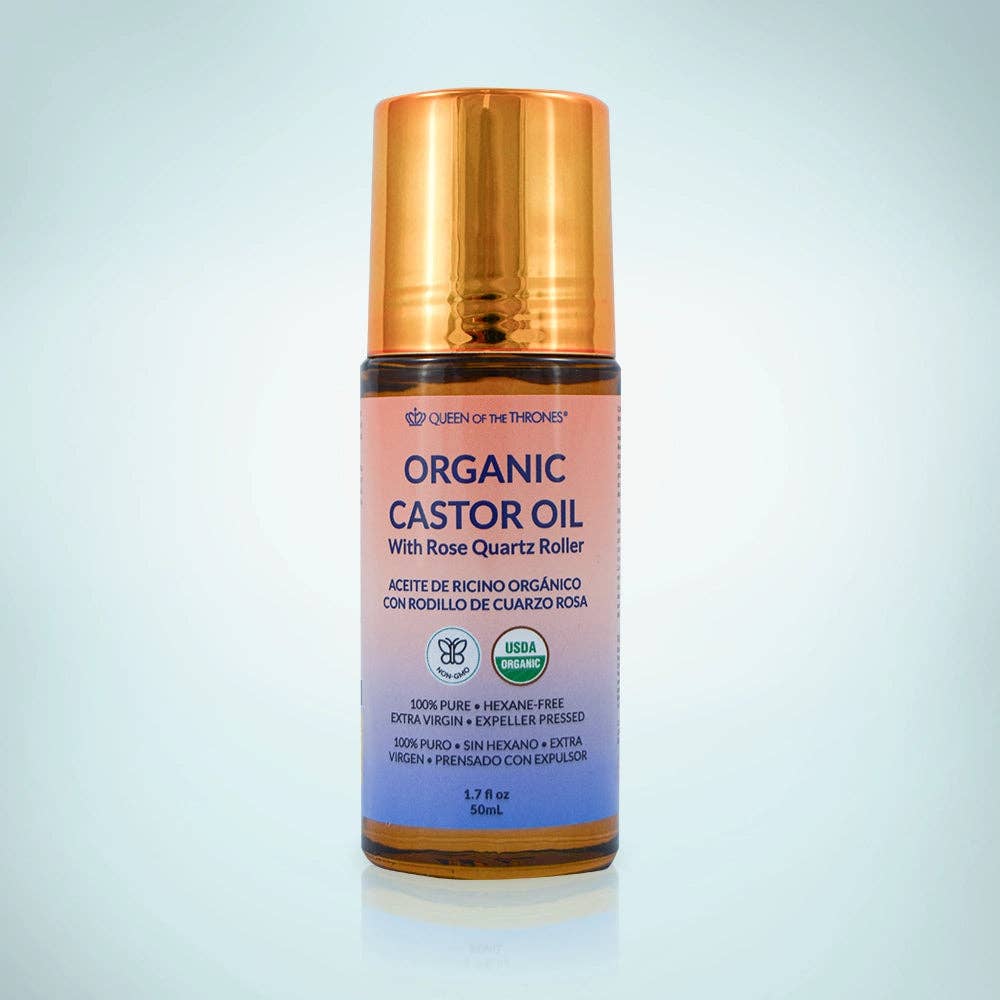 Organic Castor Oil Roll-On 1.7oz