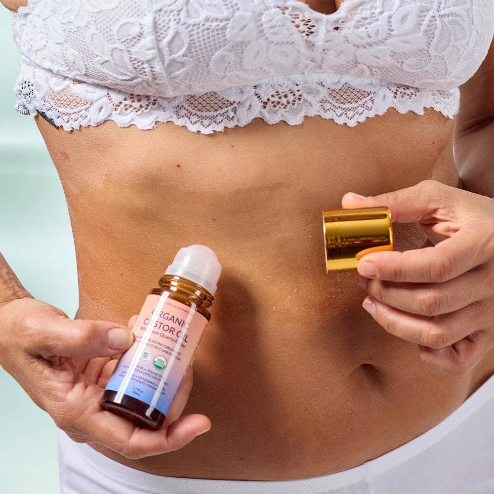 Organic Castor Oil Roll-On 1.7oz
