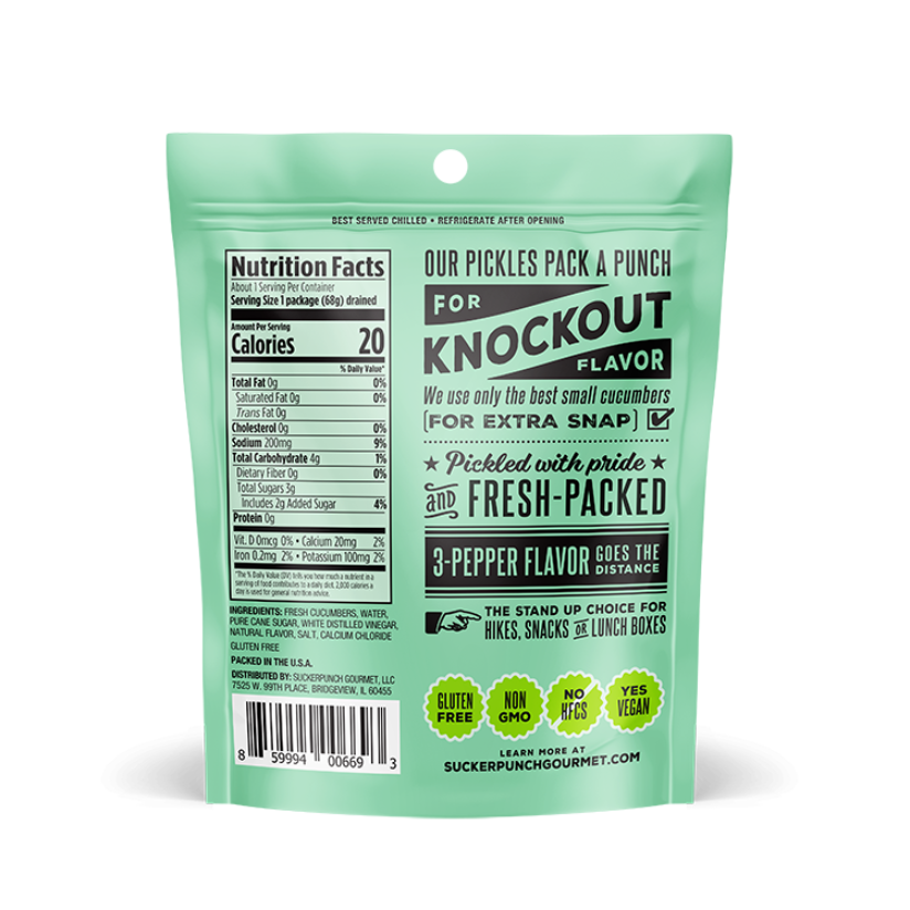 Fiery Hot 3-Pepper Snack Pack