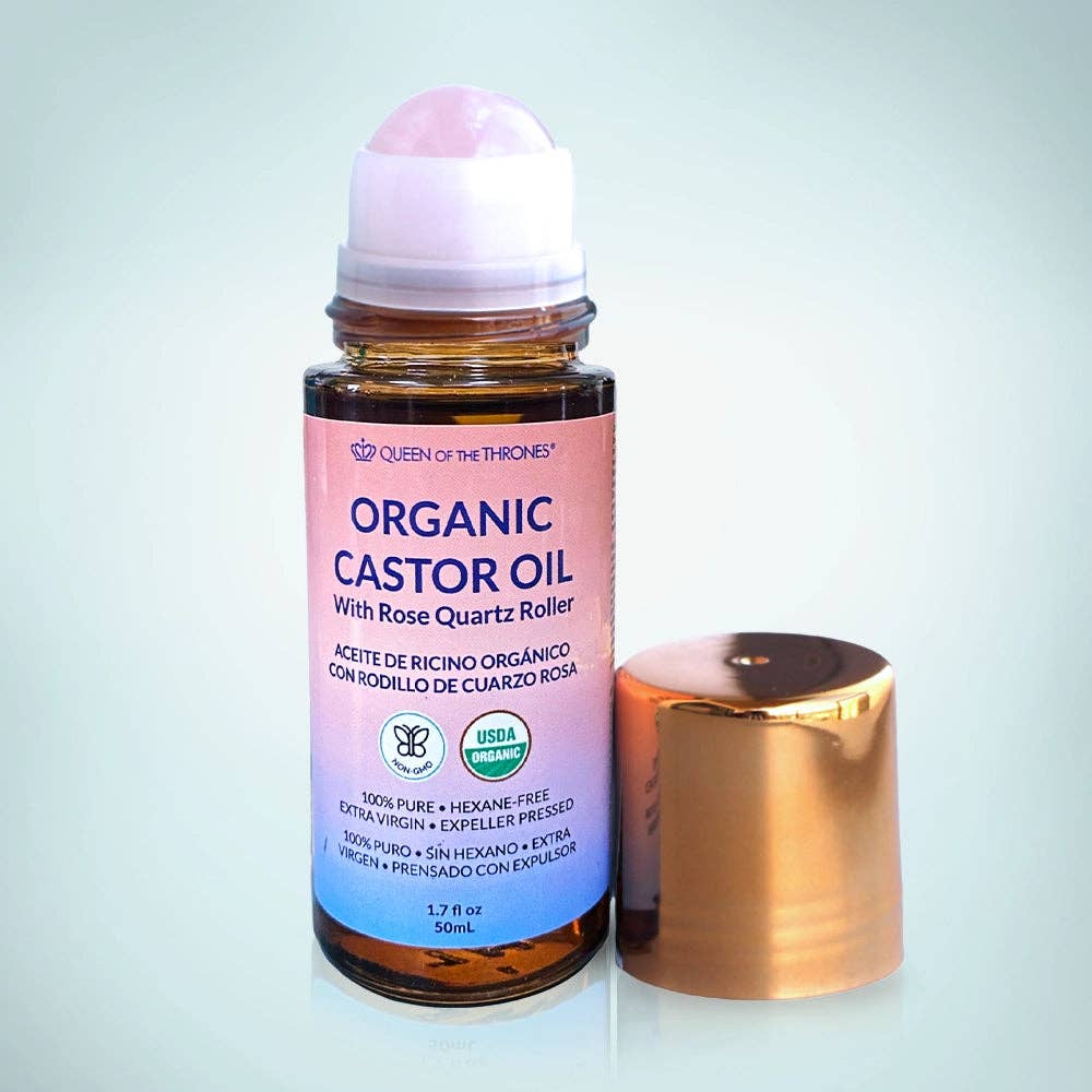Organic Castor Oil Roll-On 1.7oz