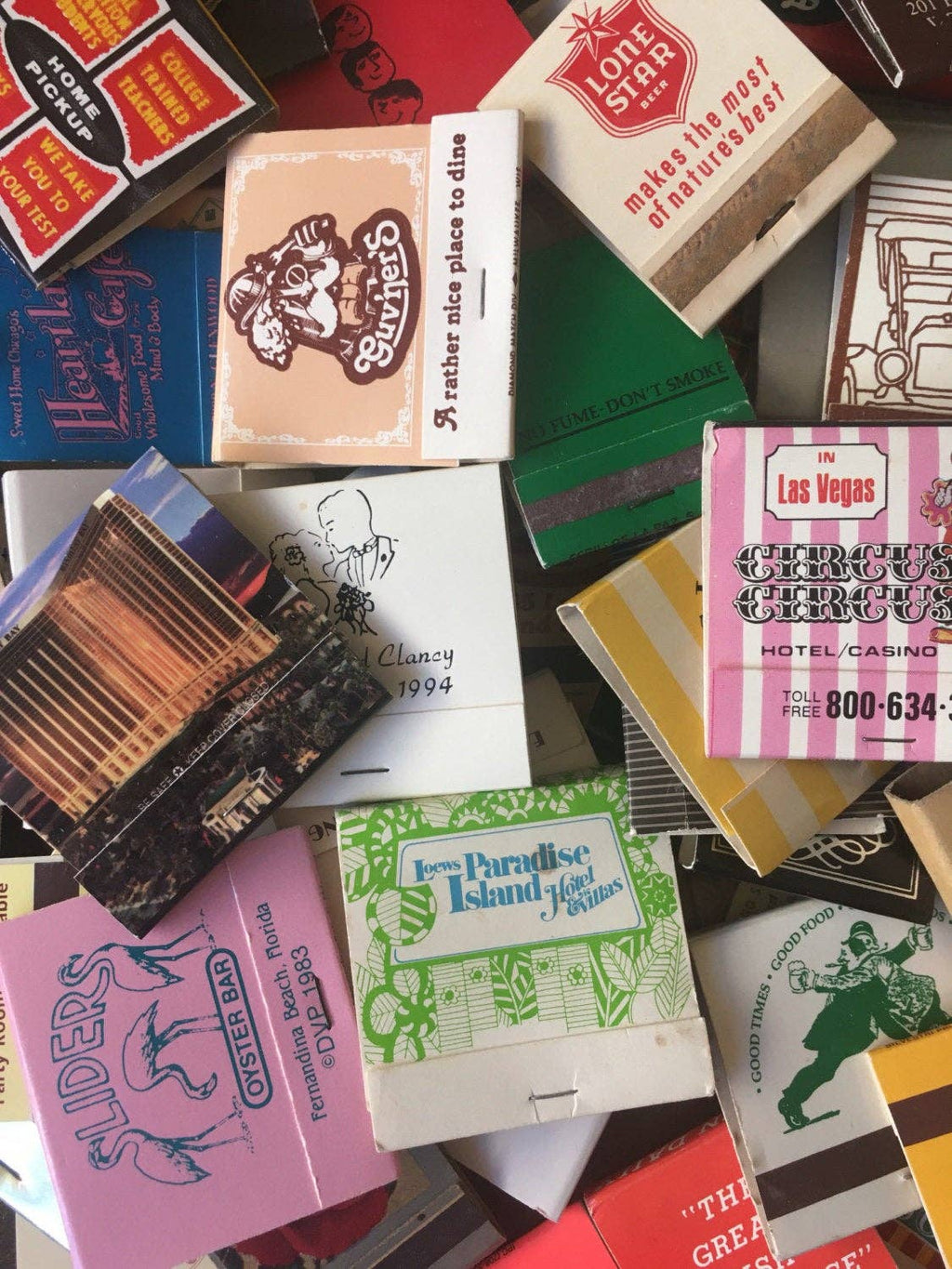 VINTAGE MATCHBOOKS ** GENUINE VINTAGE
