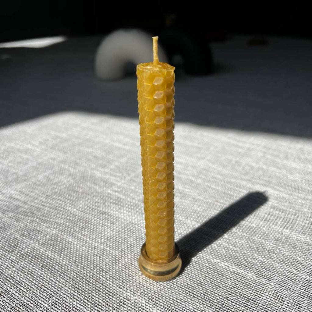 Beeswax Candle Kit 4x4 – DIY Mini Candle Set