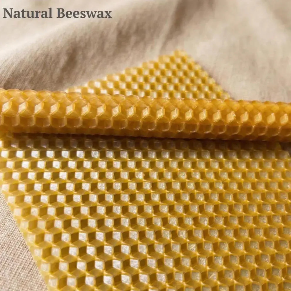 Beeswax Candle Making Kit – 15 Sheets (8×4) with Cotton Wick