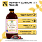 Soursop Bitters Mixed Berries 16oz | Immune & Gut Support