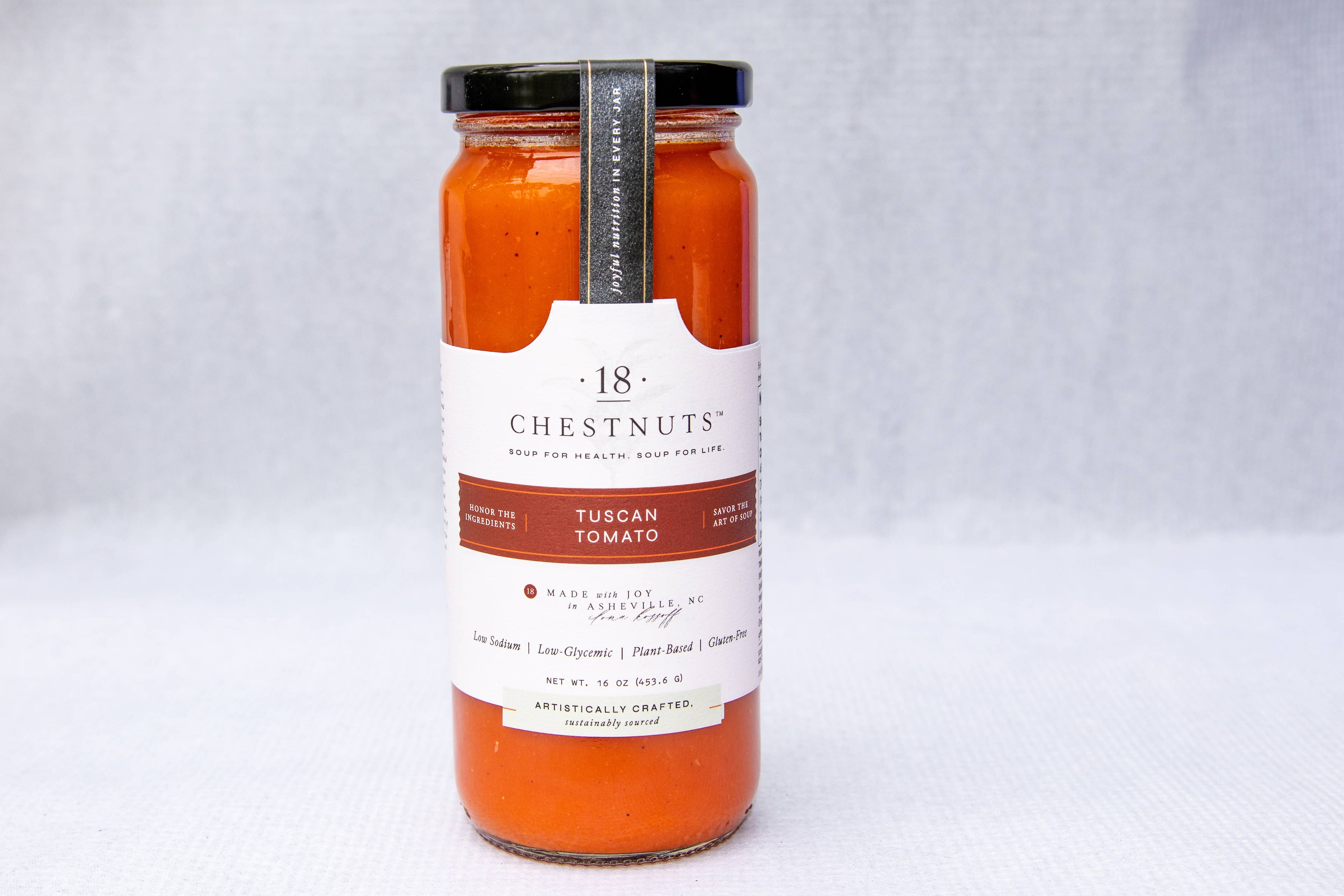 Tuscan Tomato Soup 16 oz Plant Based & Gluten Free