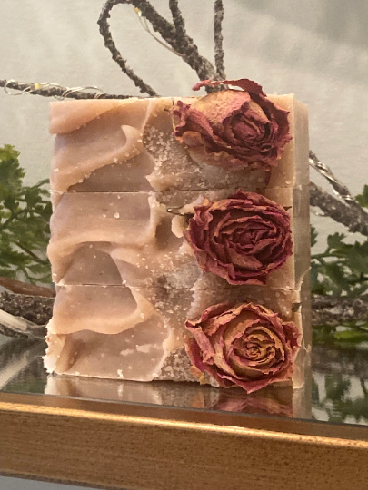 Wild Rose + Geranium Face & Body Bar