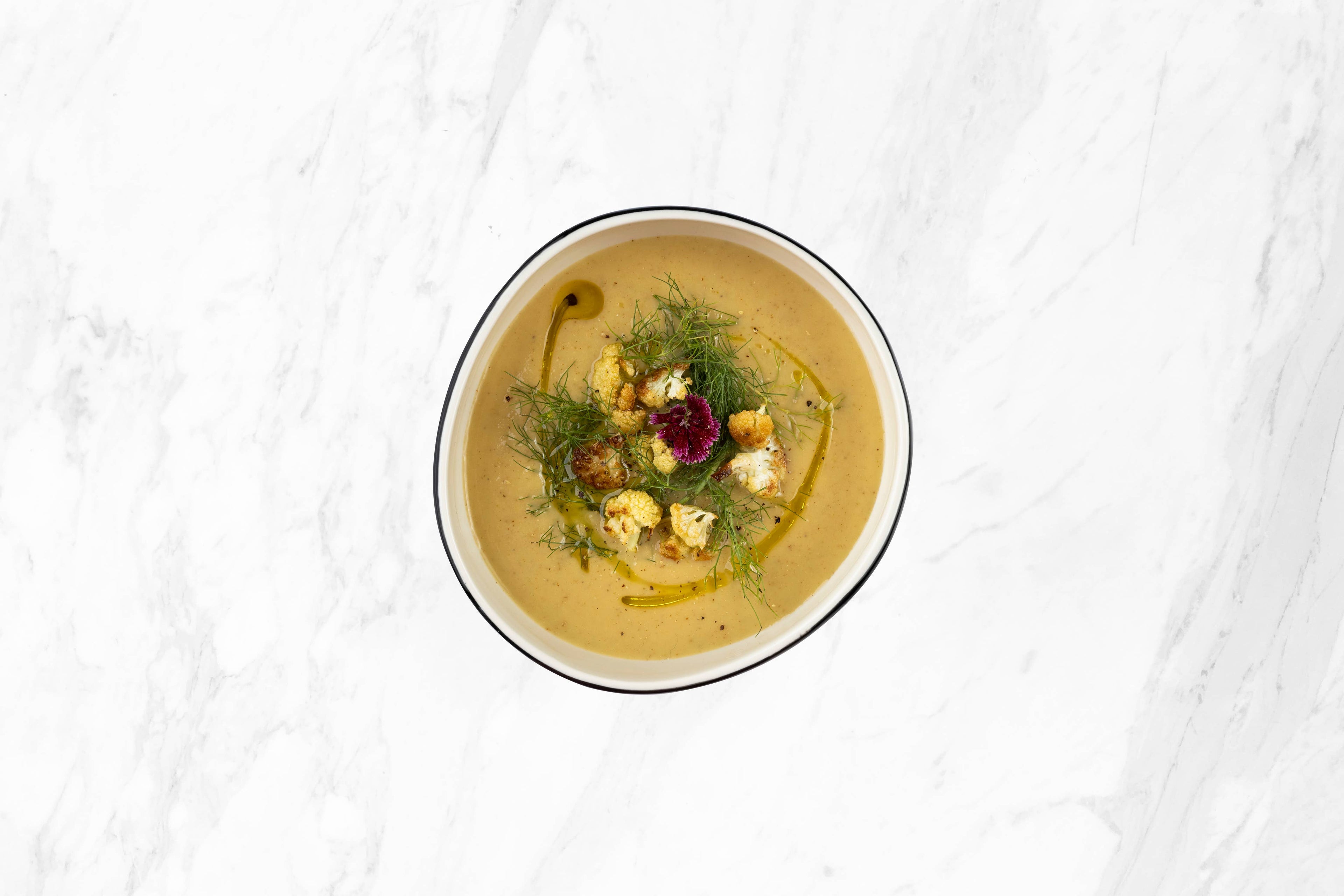 Roasted Cauliflower Soup 16 oz Plant Based and Gluten Free