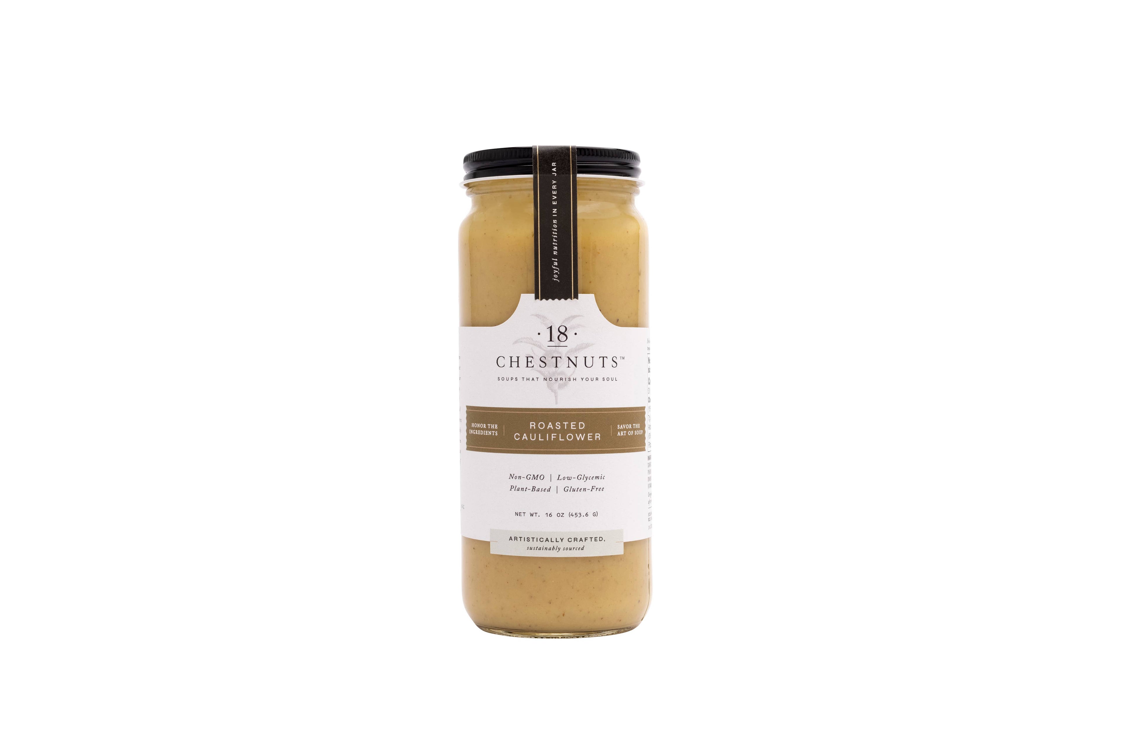 Roasted Cauliflower Soup 16 oz Plant Based and Gluten Free