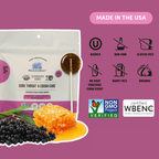 Mommabear Honey Elderberry Throat Cough Lollipops(5ct)