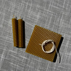 Beeswax Candle Kit 4x4 – DIY Mini Candle Set