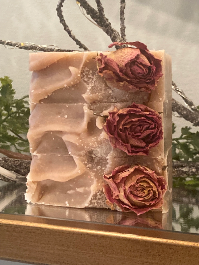 Wild Rose + Geranium Face & Body Bar