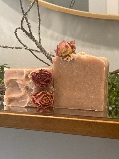 Wild Rose + Geranium Face & Body Bar