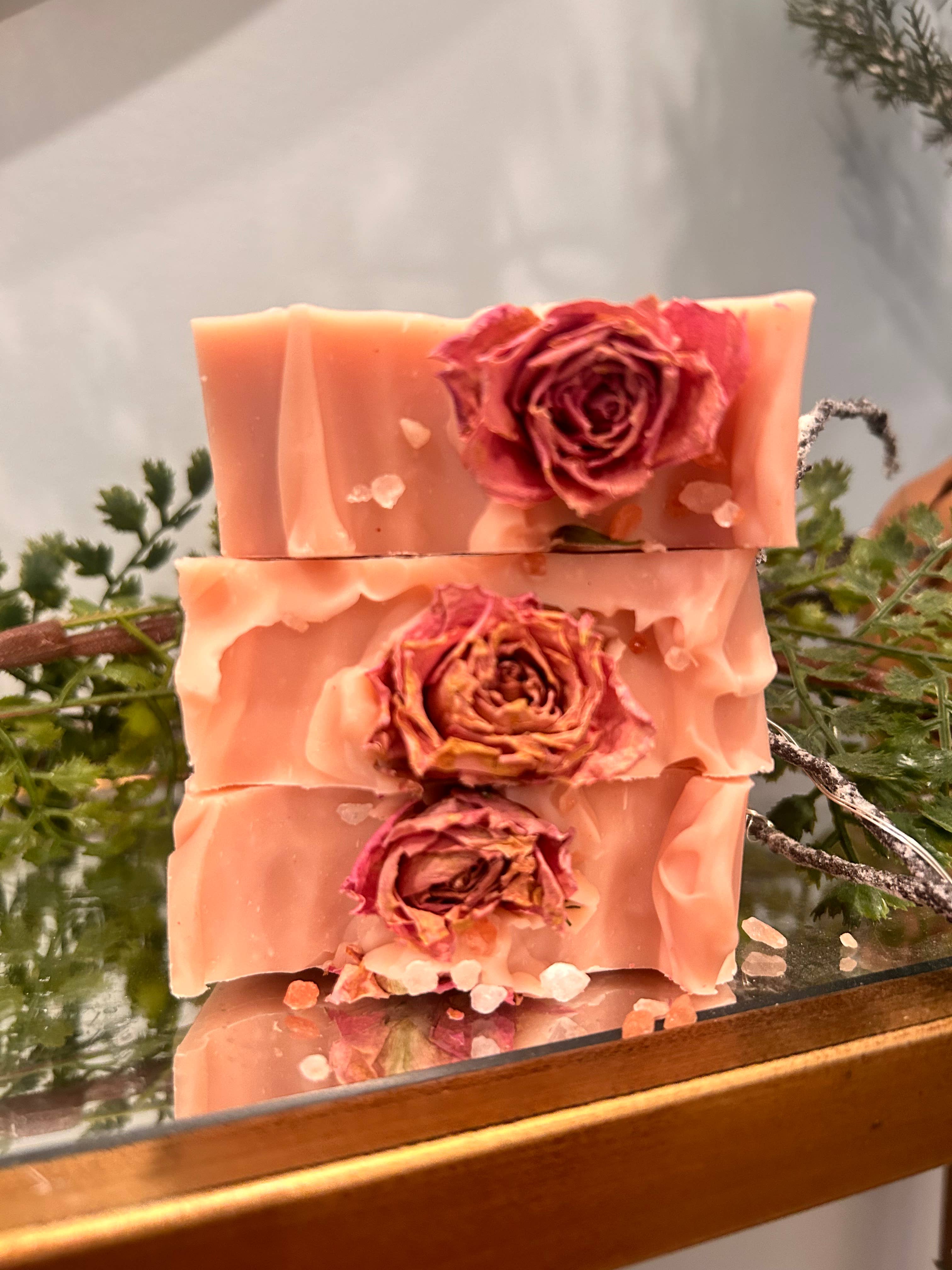 Wild Rose + Geranium Face & Body Bar