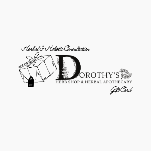 Consultation Gift Card Dorothy’s Herb Shop & Herbal Apothecary!