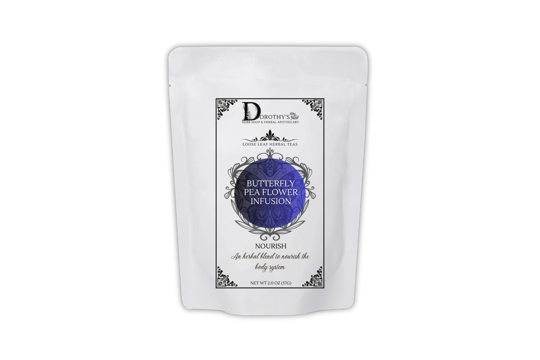 Butterfly Pea Flower Herbal Loose Leaf Infusion
