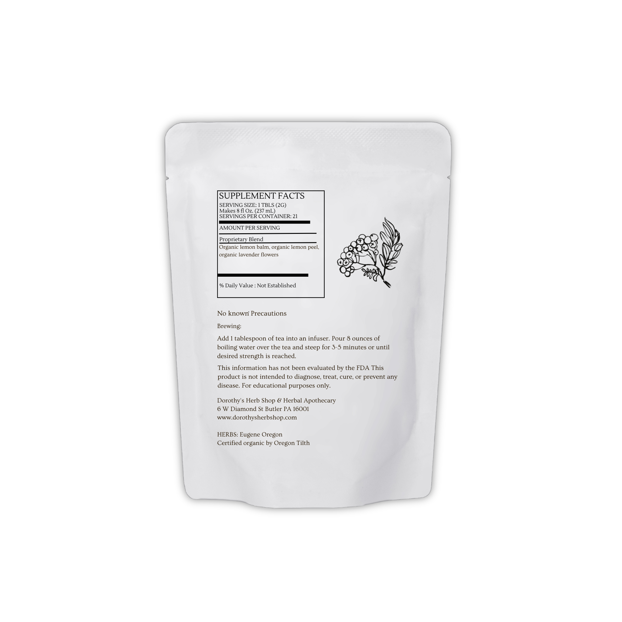 Lavender Lemonade Herbal Loose Leaf Infusion