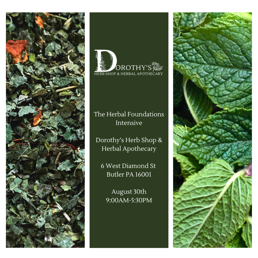 One Day Herbal Foundations Intensive August 30th, 2025