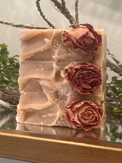 Wild Rose + Geranium Face & Body Bar
