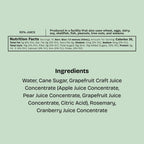 Grapefruit & Rosemary Cocktail and Mocktail Mixer, 16 fl oz
