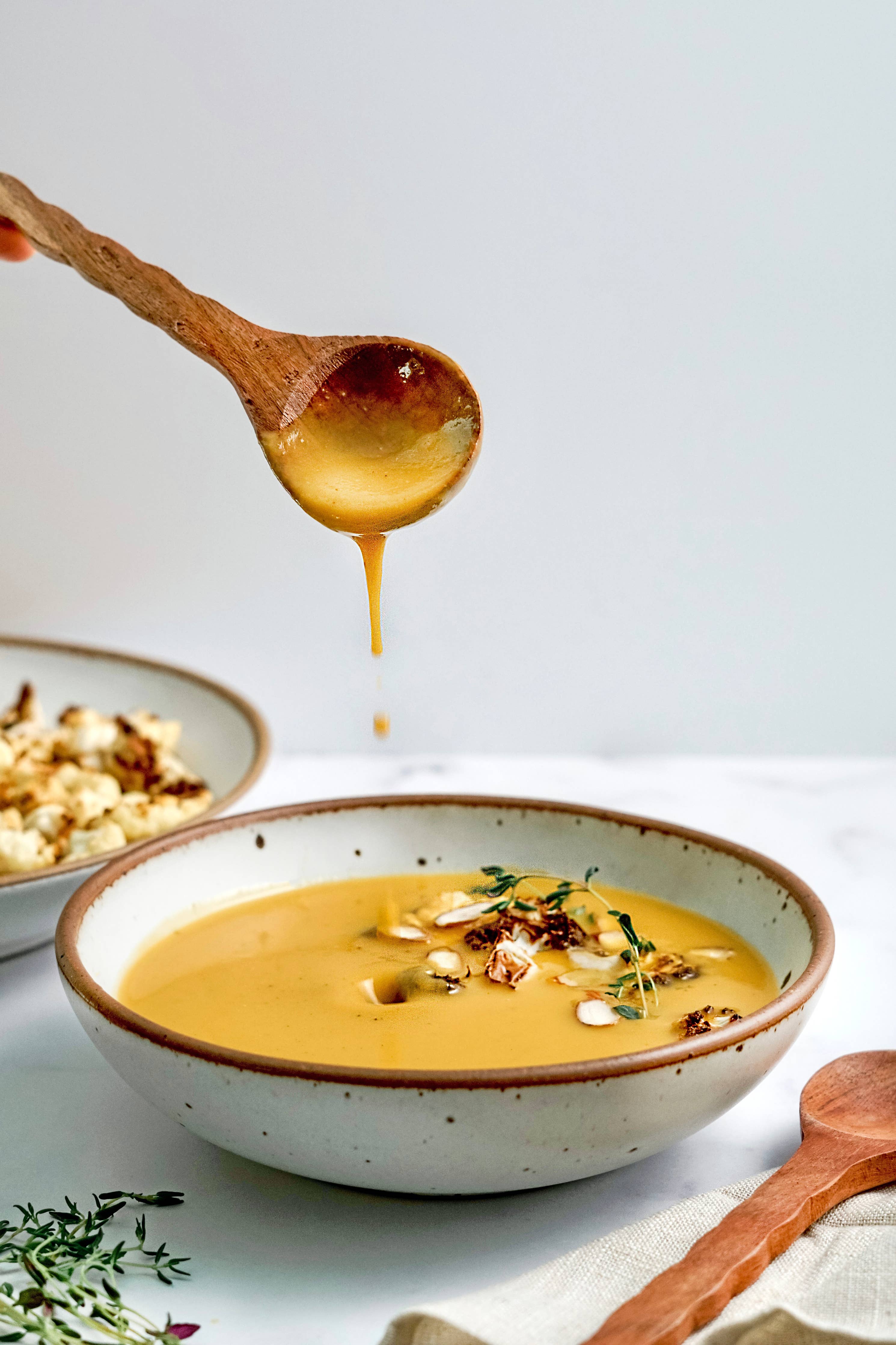 Roasted Cauliflower Soup 16 oz Plant Based and Gluten Free