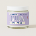 Lavender Whipped Tallow Moisturizer | Natural Beef Tallow Lotion | Calming, Preservative-Free Skincare by Lady May Tallow
