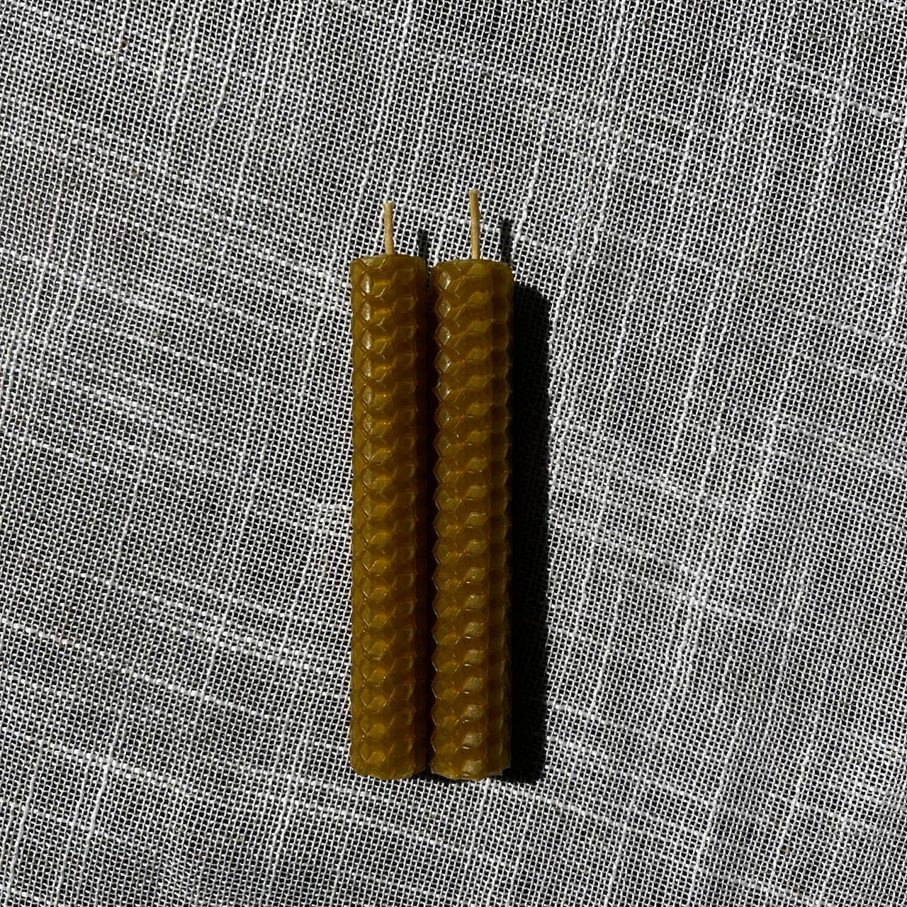 Beeswax Candle Kit 4x4 – DIY Mini Candle Set