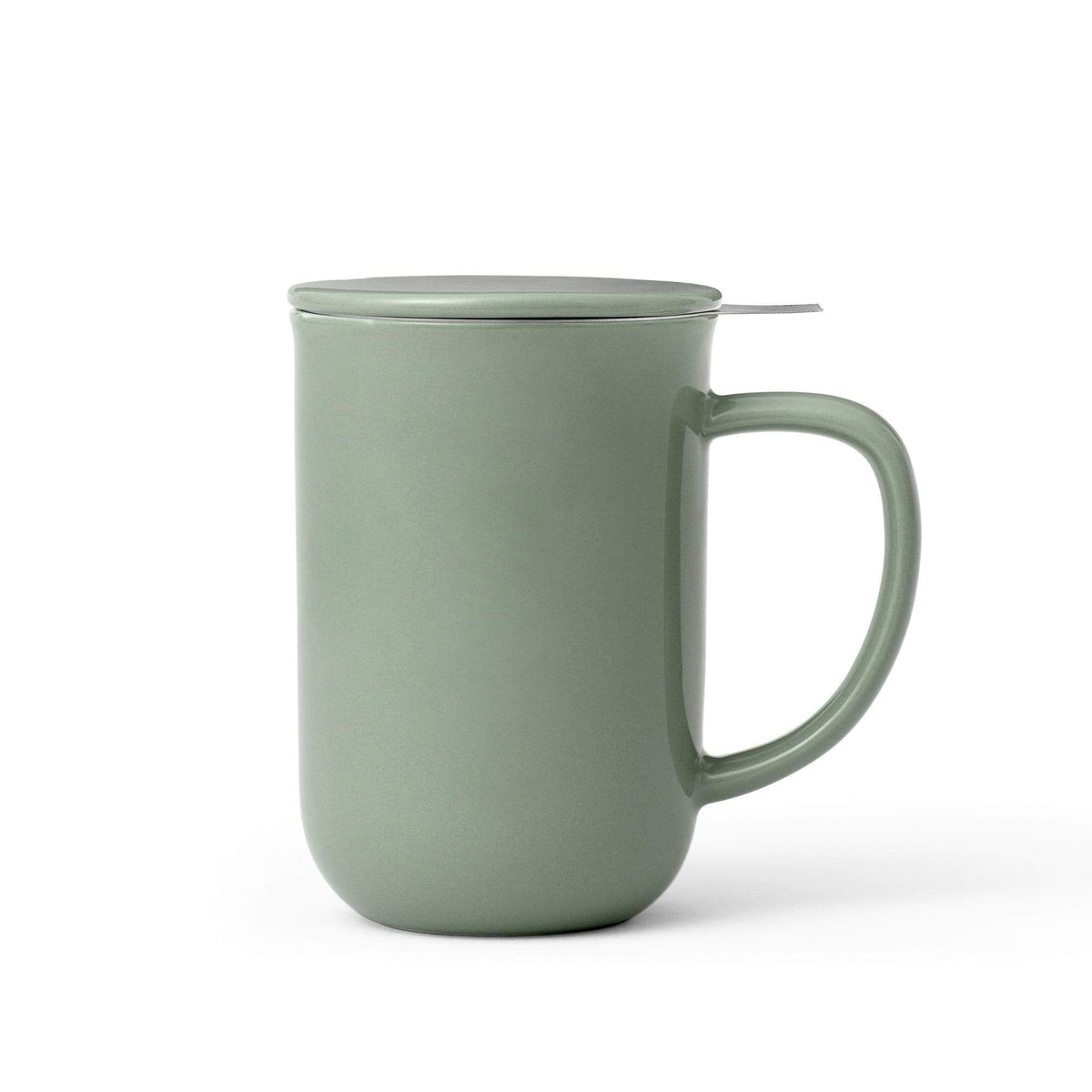 Loose Leaf Tea Infuser Porcelain Mug, 17oz, Minima™