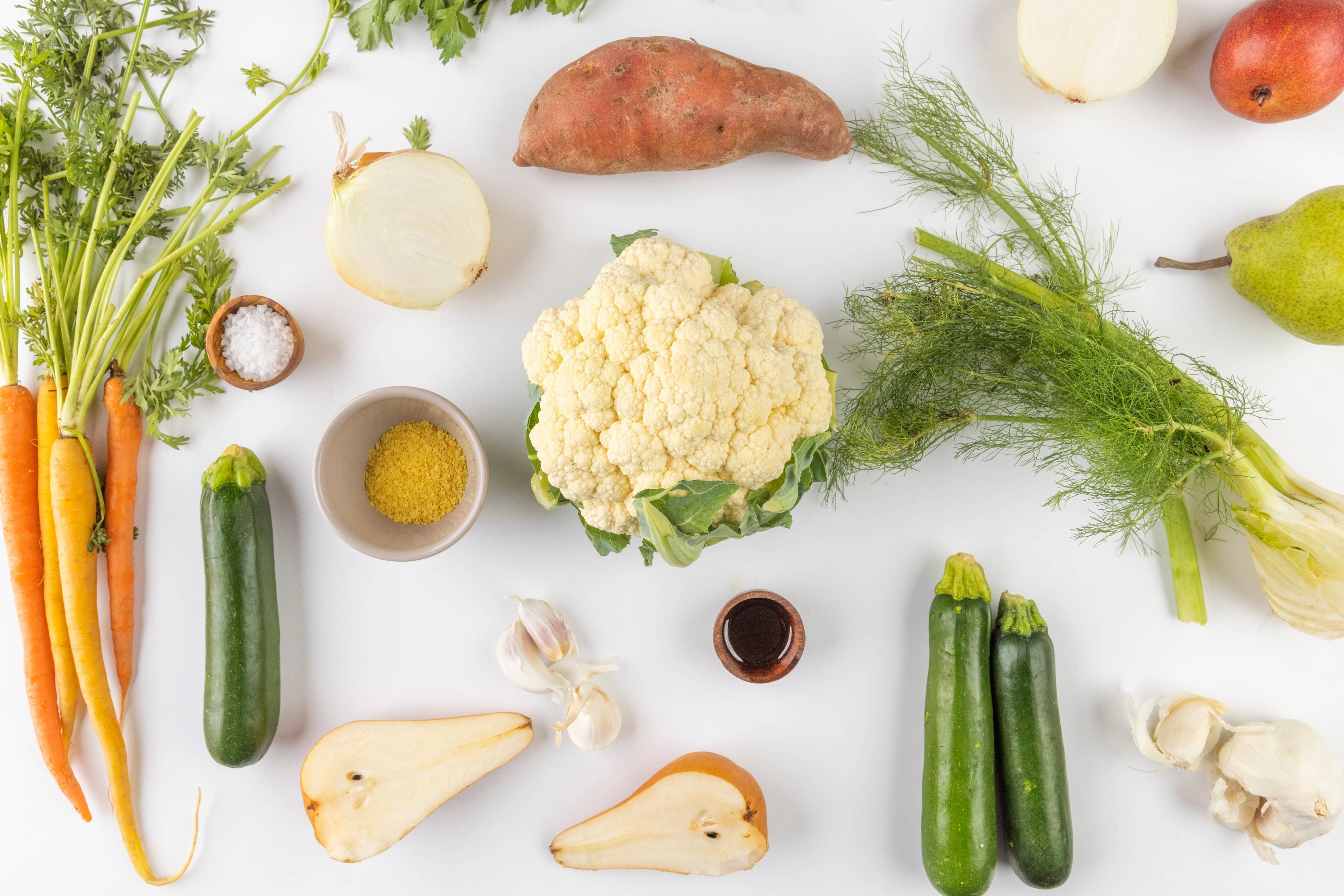 Roasted Cauliflower Soup 16 oz Plant Based and Gluten Free
